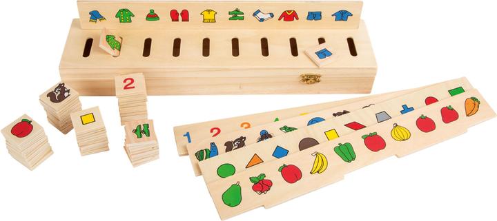 Actual product image small foot Image sorting box