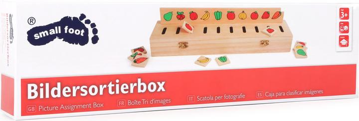 Actual product image small foot Image sorting box
