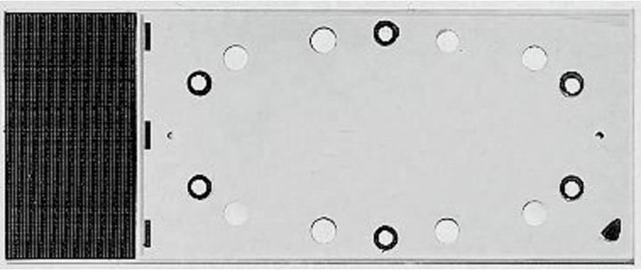 Image du produit Bosch Professional Zubehör Plaque de sablage étendue 185 x