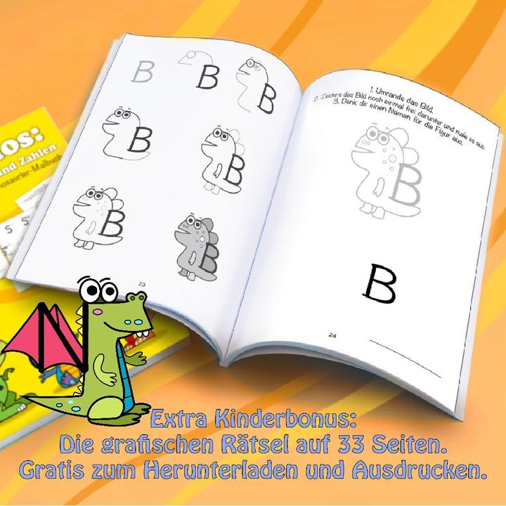 Produktbild Alleovs ABC Dinos: Magische Buchstaben und Zahlen ab 6 Jahren