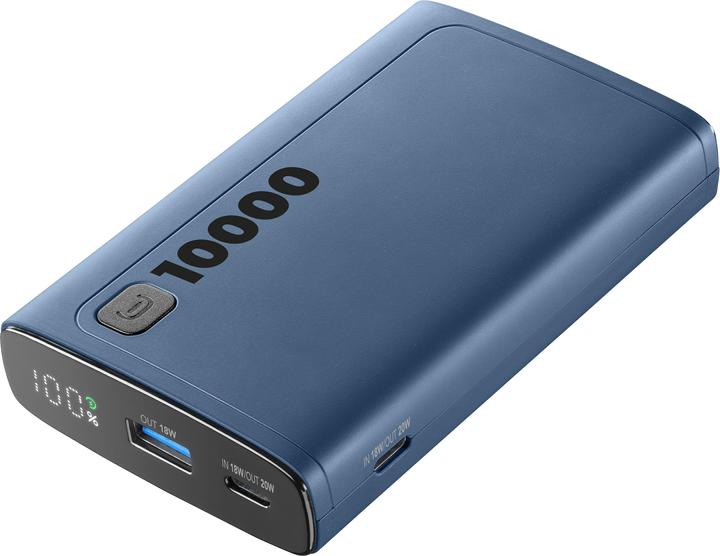 Actual product image Cellularline CELLULAR L& CLL PB DISPLAY 10000 BL (10000 mAh, 20 W)