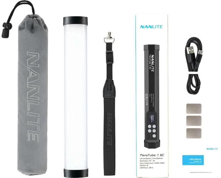 Image du produit Nanlite PavoTube II 6C RGB (Lampe à tige)