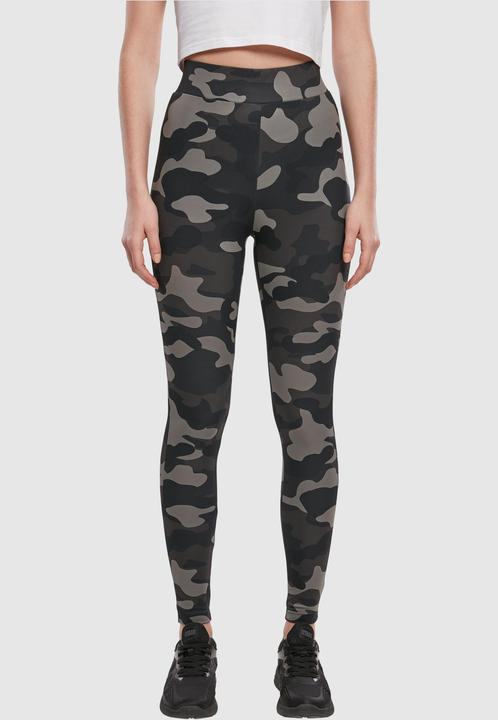 Actual product image Urban Classics Ladies High Waist Camo Tech Leggings (XL)