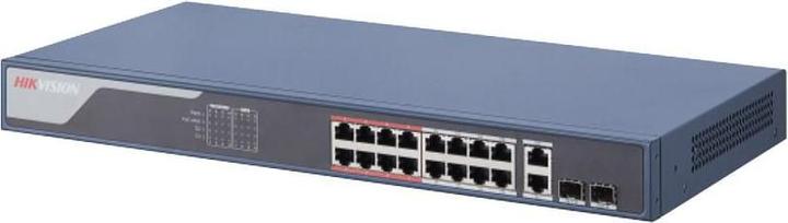 Actual product image Hikvision DS-3E1318P-SI (18 Ports)