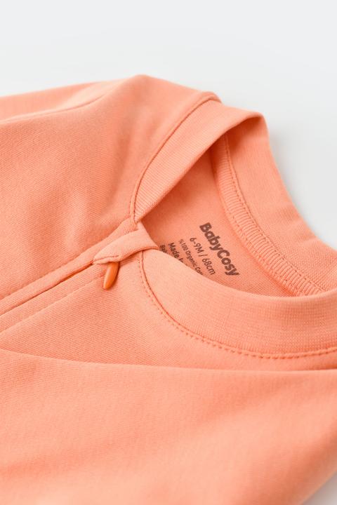 Actual product image BabyCosy Zippered Romper (68)