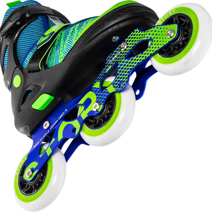 Actual product image Story Urban adjustable inline skates green 39-42 (1100005047881) (40)