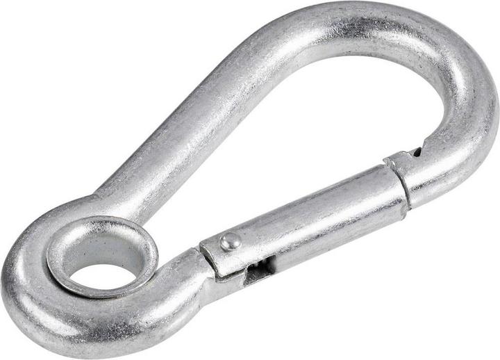 Toolcraft Feuerwehr-Karabinerhaken mit K