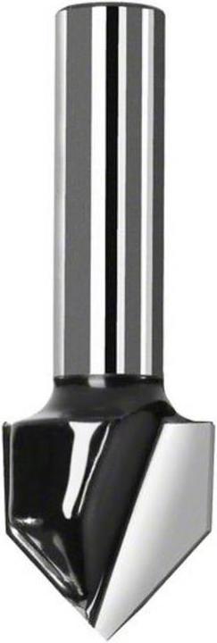 Bosch Professional Zubehör V-Nutfräser, 8 mm, D1 16 mm, L 16 mm, G 45 mm, 90°