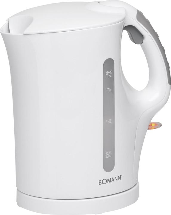 Actual product image Bomann WK 6079 CB WHITE (1.70 l, EU plug)