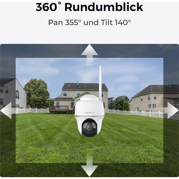 Produktbild Reolink Argus Series B440+Solarpanel 2-4K 8MP (3840 x 2160 Pixels)