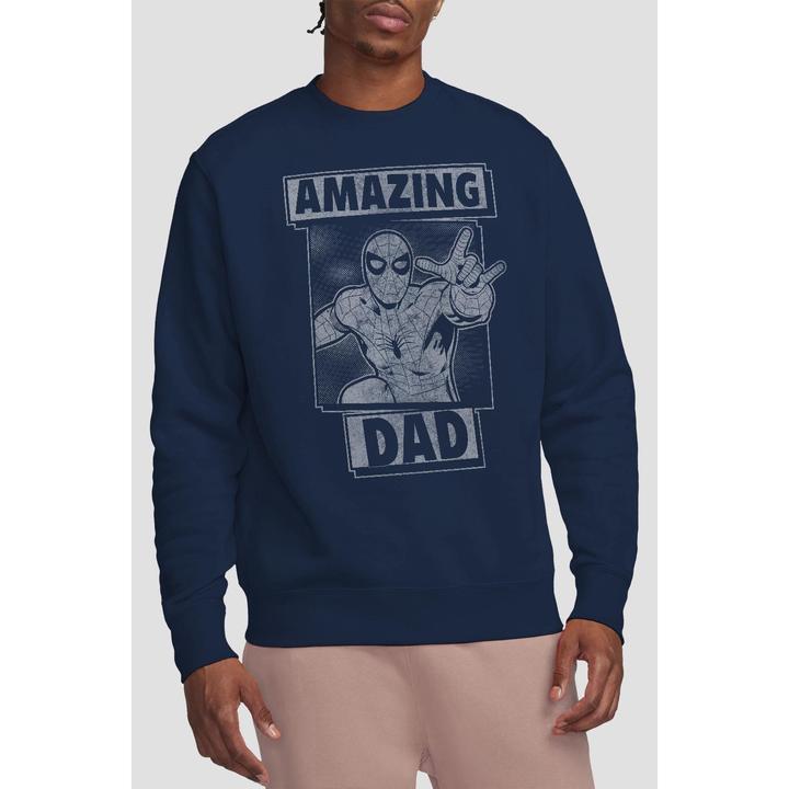 Immagine prodotto Spiderman Amazing Dad Sweatshirt Vatertag (XXL)
