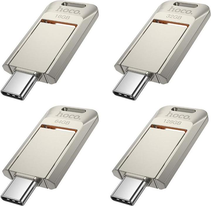 Produktbild Hoco Memory cards pendrive USB A + USB C UD17 64GB USB3.0 (64 GB, USB-A)