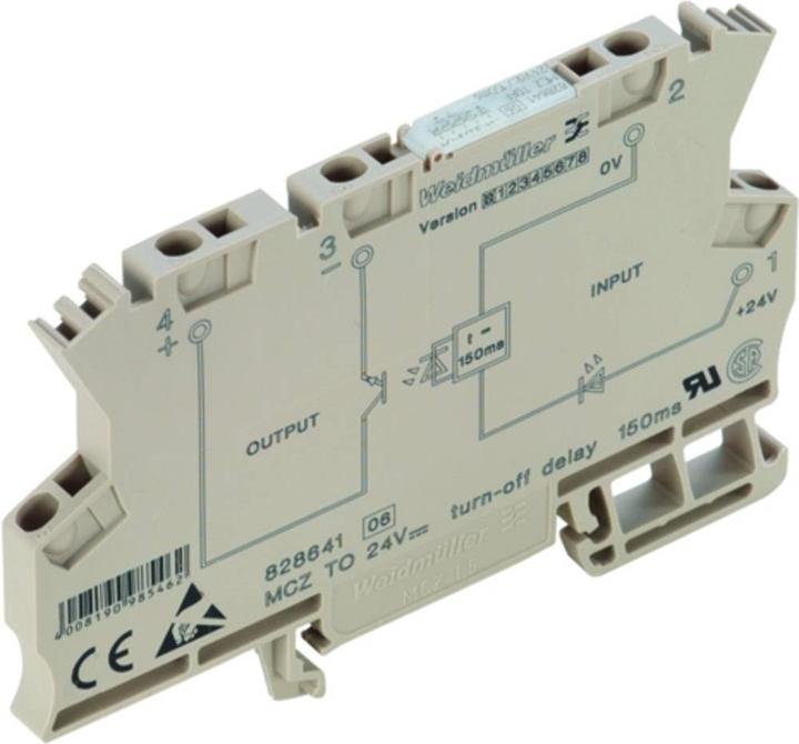 Produktbild Weidmüller Zeitrelais Monofunktional 24 V/DC 10 St.