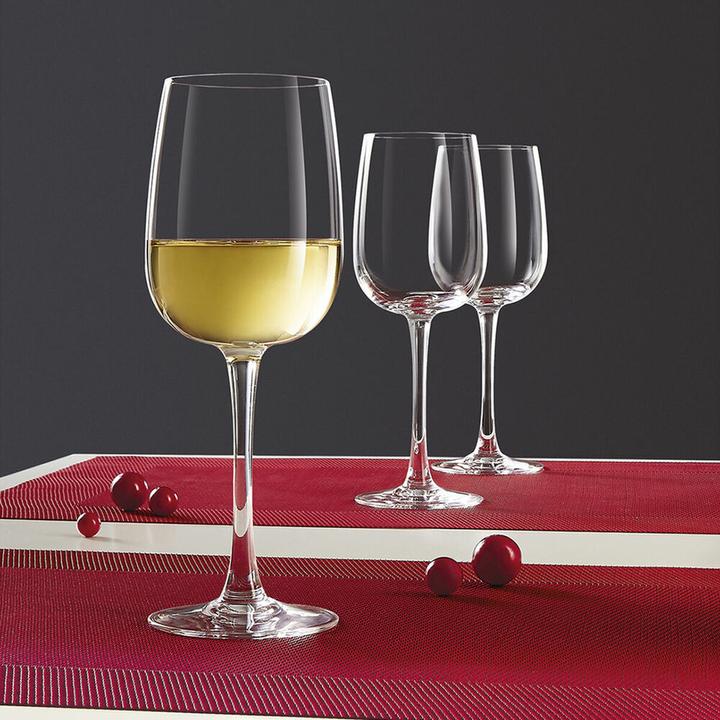 Actual product image Luminarc Versailles (36 cl, 6 Glasses, Red wine glasses, White wine glasses)
