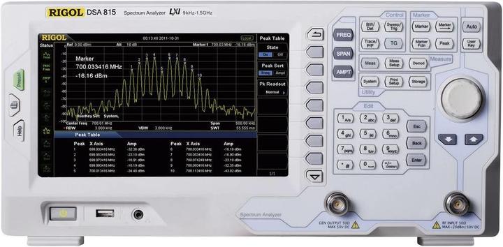 Image du produit Rigol DSA815-TG Analyseur de spectre avec Tracki (Analyseur)