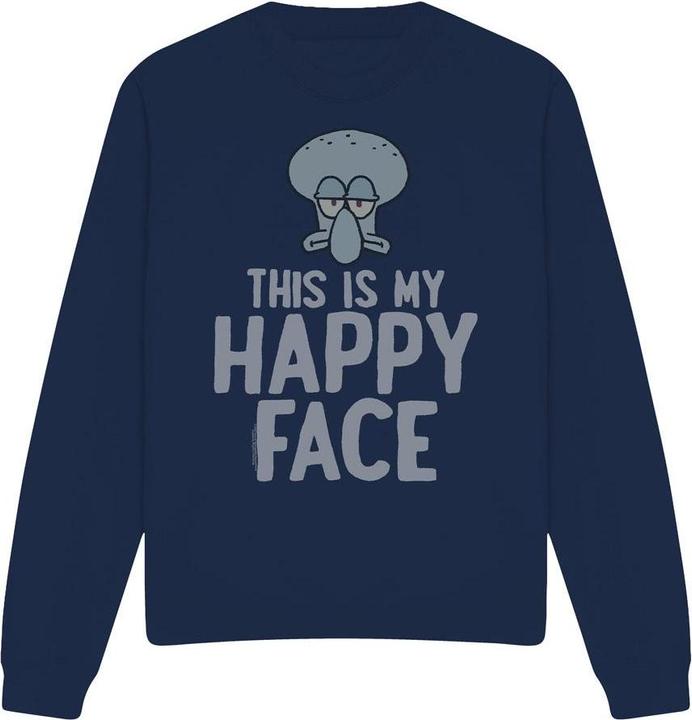 Immagine prodotto Spongebob Squarepants Felpa Faccia Felice Adulto Unisex (L)