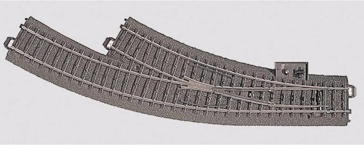 Märklin H0 C-Gleis (mit Bettung) 24672 (Spur H0)