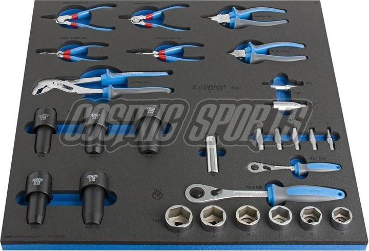 Unior Set Werkzeuge in Tablett für 2600D Set32600D