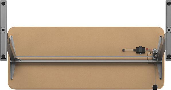 Actual product image kaiserkraft Atlanta Trend desk