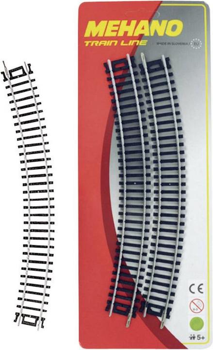 Mehano 30849 H0 Kit de 4 rails courbes (Piste H0)