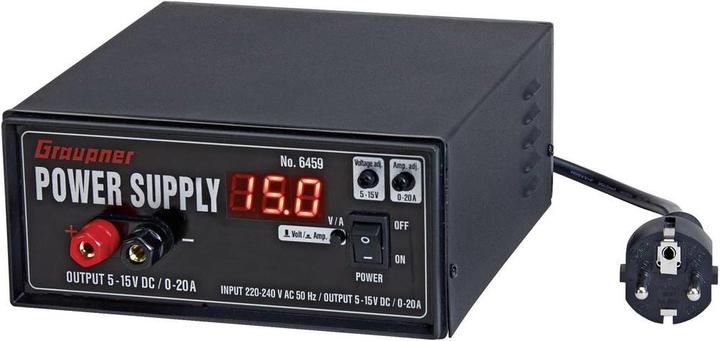 Produktbild Graupner Modellbau-Netzteil regelbar Po