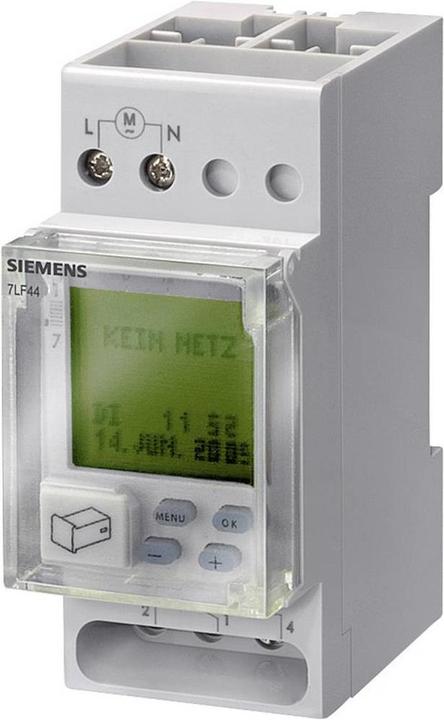 Actual product image Siemens DIN rail timer digi