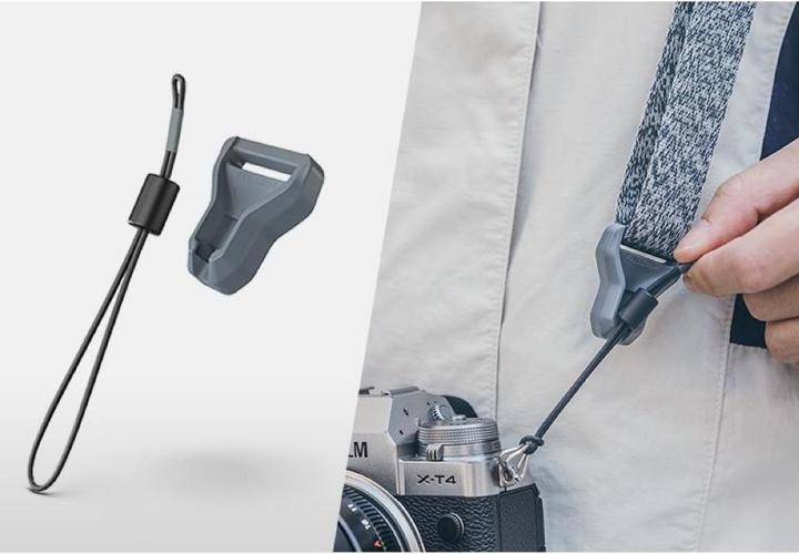 Actual product image Falcam Maglink Classis grey carrying strap with magnetic fastener #3144 (Shoulder strap)