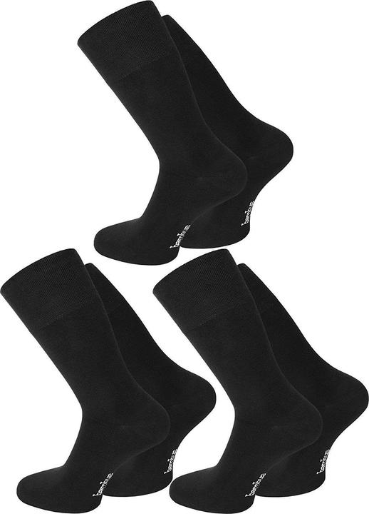 Produktbild Normani 6 Paar Bambus-Gesundheitssocken mit Frotteesohle (6er Pack, 47 - 50)