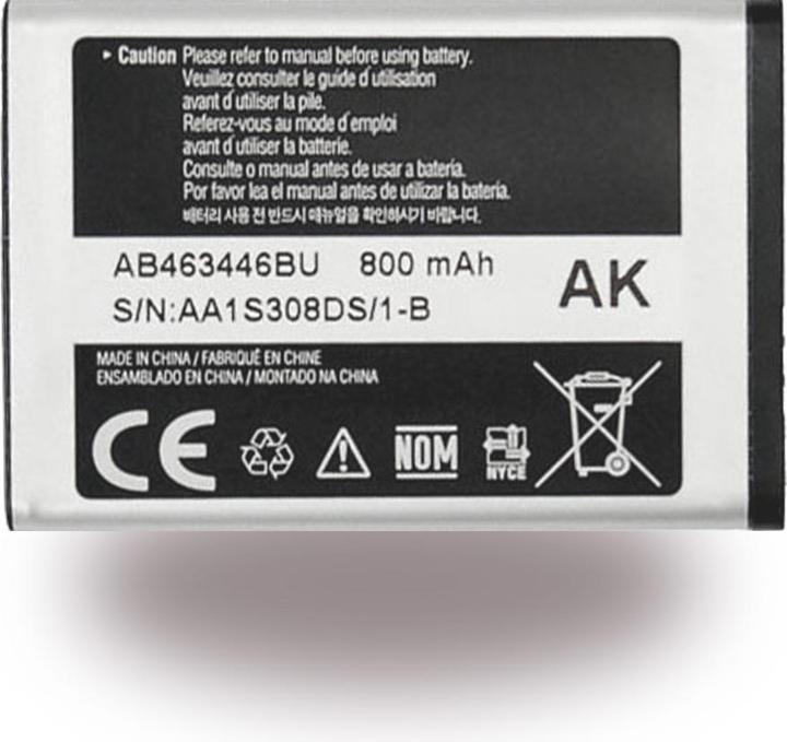 Image du produit Samsung AB463446BA Pile (Batterie, X300)