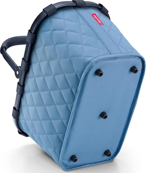 Produktbild reisenthel carrybag frame rhombus blue – Stabiler Einkaufskorb mit viel Stauraum und praktischer Inn