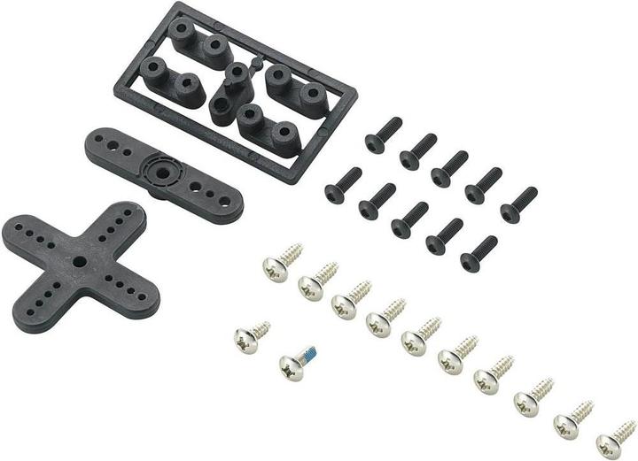 Actual product image Modelcraft Plastic servo arm Set Pass