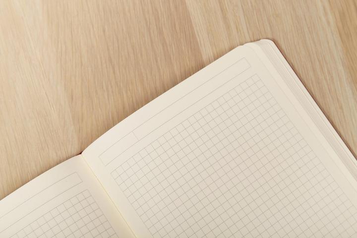 Actual product image Clairefontaine Age Bag Notebook (A5, Checked, Hardcover)