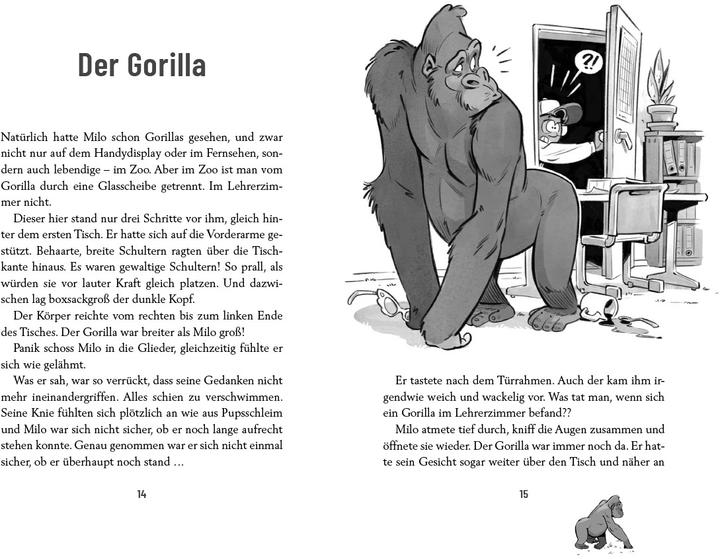 Produktbild Hilfe, meine Lehrerin ist ein Gorilla (Deutsch, Meike Haas, Jan Reiser, 2024)