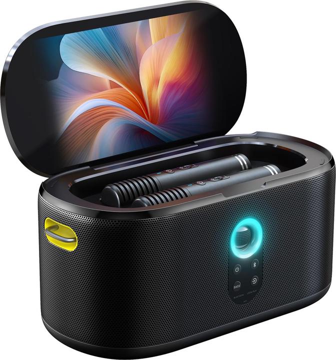Immagine prodotto Ikarao Cabina karaoke Shell S1 con schermo da 10" 2 microfoni, 180W