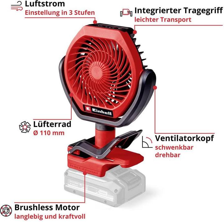 Immagine prodotto Einhell GC-CF 18/110