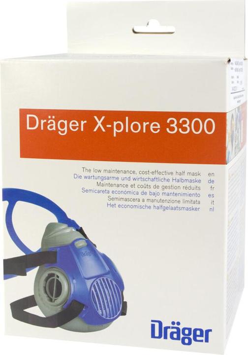 Produktbild L+D Halbmaske X-plore® 3300 (Keine offizielle Schutzklasse, 1 x)