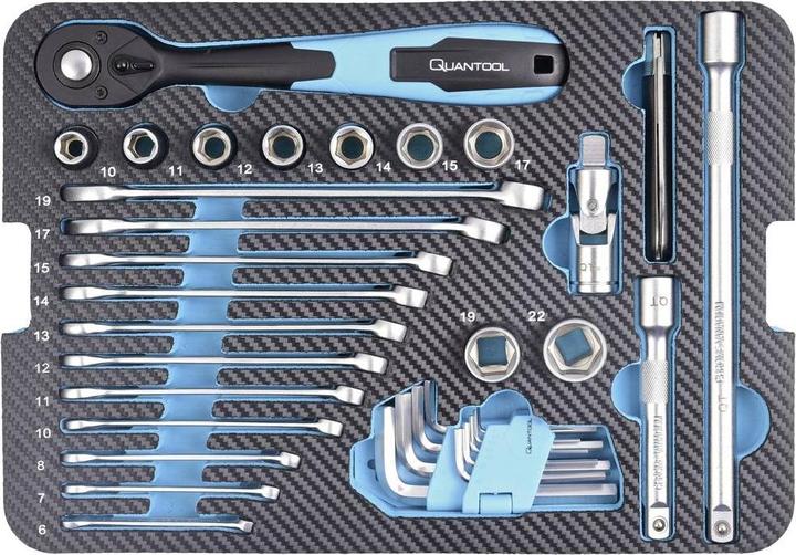 Actual product image Quantool Tool set, 48 pcs. (48 pieces)