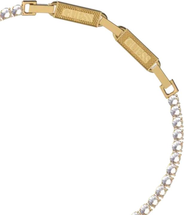 Produktbild Guess TENNIS BRACELET LOGO BUCKLE Armband (21 cm, Edelstahl)