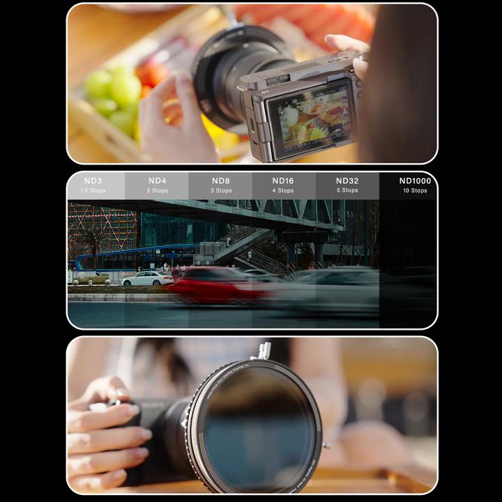 Image du produit H&Y REVORING ND3-1000+CPL Filter MkII 46-62mm (62 mm, Filtre gris neutre, 62 mm)