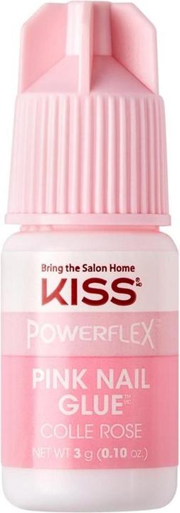 Immagine prodotto KISS Bacio PowerFlex colla per unghie rosa (Colla per unghie, Rosa)