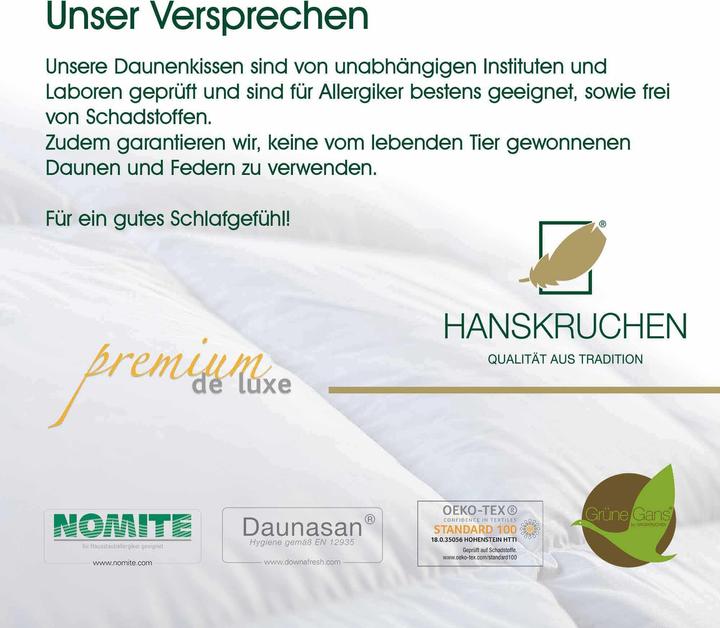 Produktbild Hanskruchen Premium de Luxe (60 x 80 cm)