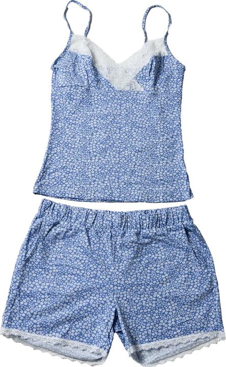 Immagine prodotto Maxte Baumwollspitzen Pyjama-Set Top & Shorts (L)