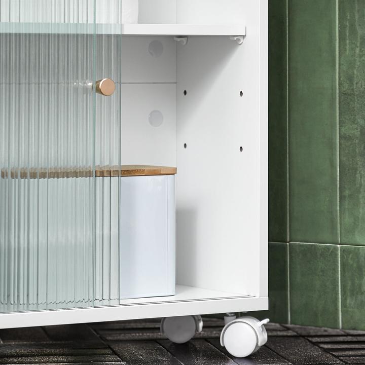 Actual product image SoBuy Niche shelf with glass door (20 x 60 x 71 cm)