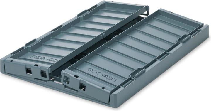 Produktbild Liewood Faltbare Aufbewahrungsboxen Weston L Whale Blue (50 x 36 x 19.5 cm, 20 l)