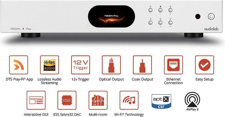 Produktbild Audiolab 7000N SILVER (Network Audio Player)