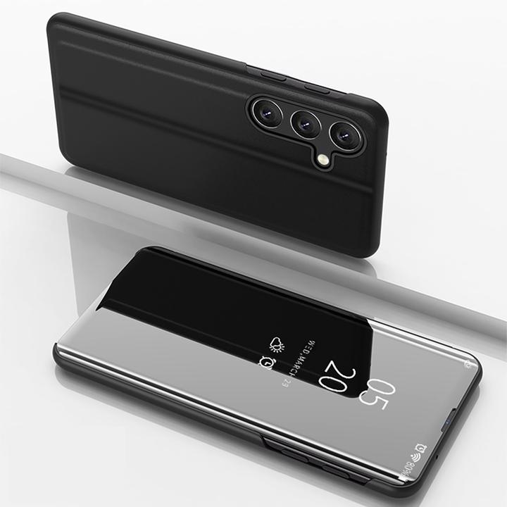 Produktbild Hurtel Clear View Case Hülle für Samsung Galaxy A16 / A16 5G Hülle mit Klappe - Schwarz (Samsung Galaxy A16 5G, Samsung Galaxy A16)