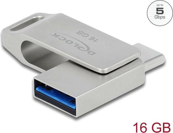 Image du produit Delock Clé USB (16 Go, USB-A, USB-C)