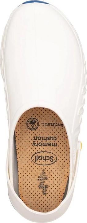 Actual product image Mobilex Scholl Evoflex - unisex white clogs size 43 (43)