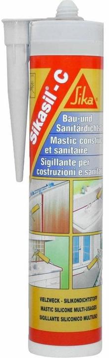 Produktbild Sika Sikasil-C (0.37 kg, Weiss, 300 ml)