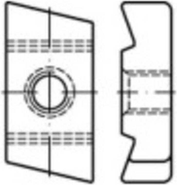 Produktbild Toolcraft Gewindeplatten für Hammerkopfs (50 Schrauben pro Stück)